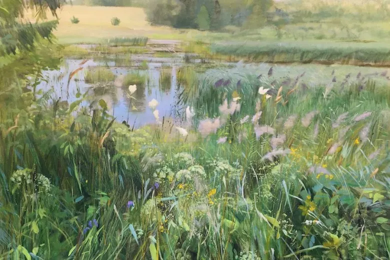 Dace Lielā. Augusts, 2018, 140 x 180 cm